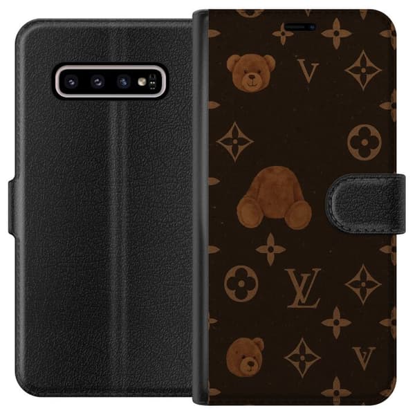Kompatibelt Lommeboketui til Samsung Galaxy S10+ Plush Luxe