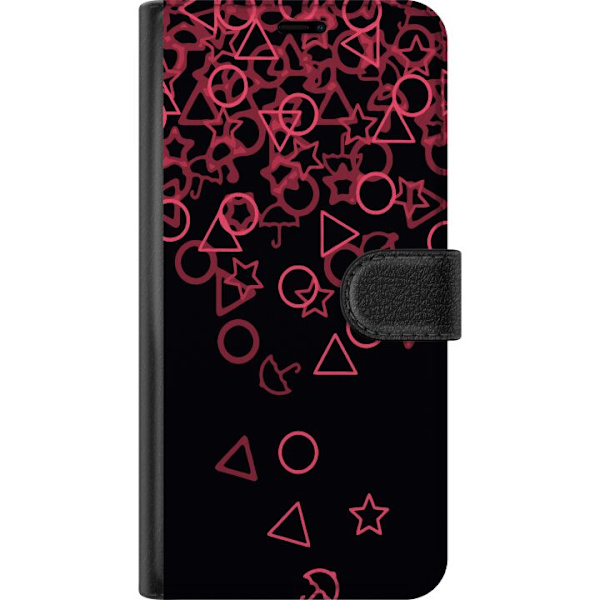 OnePlus Nord CE 2 Lite 5G Tegnebogsetui Squid Game Ikoner Serie Design Populært TV Spil Ikoner Grafisk Motiv Asiatisk Trend Dramaserie