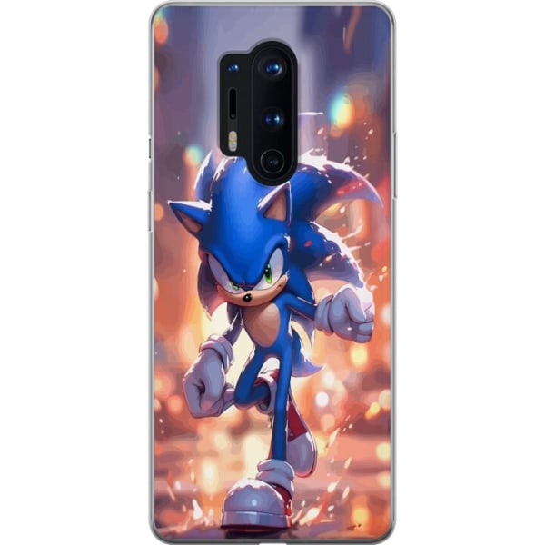 OnePlus 8 Pro Gennemsigtig cover Sonic
