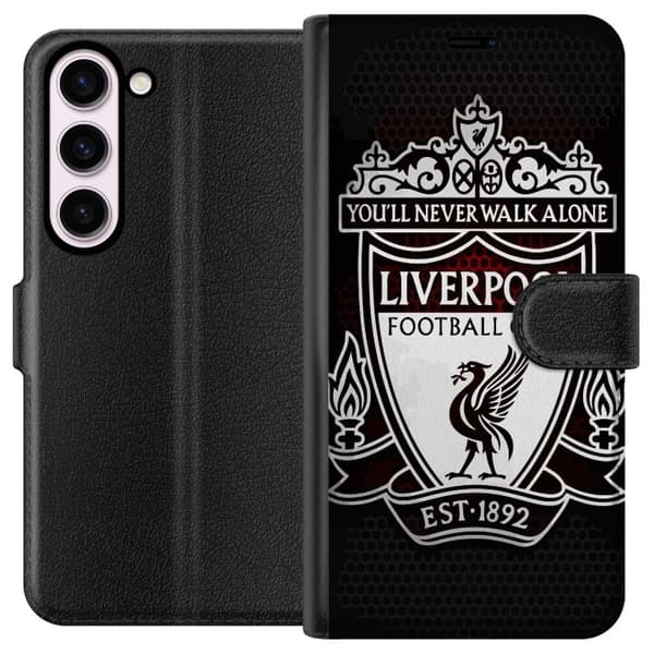 Kompatibelt Plånboksfodral till Samsung Galaxy S23 Liverpool L.F.C.