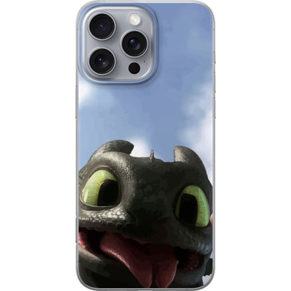 Apple iPhone 16 Pro Max Genomskinligt Skal How to Train Your D