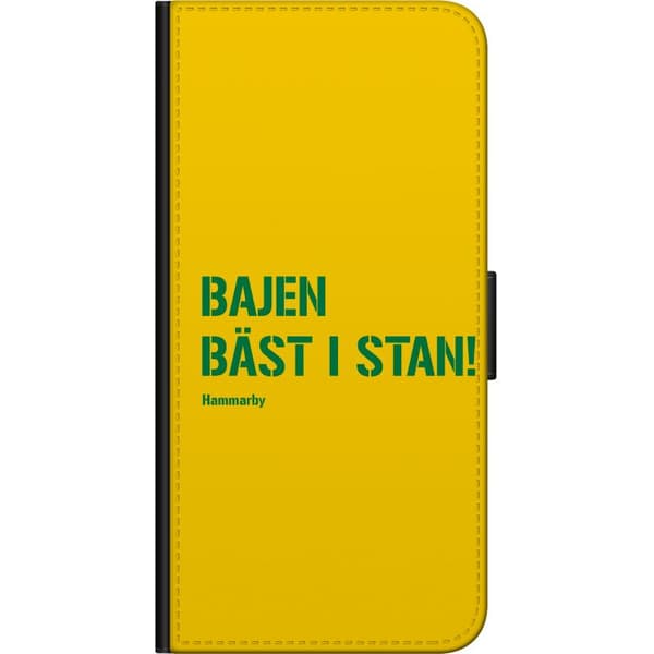 Kompatibelt Plånboksfodral till OnePlus 9 Pro Gul grön sporttext gul