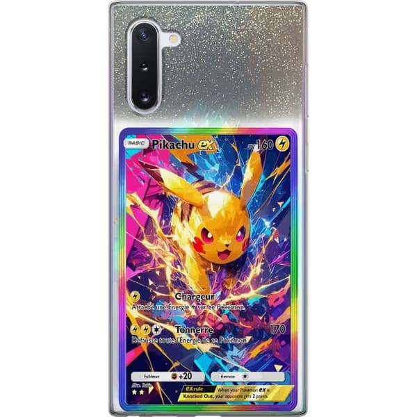 Kompatibelt Mobilskal till Samsung Galaxy Note10 Pikachu gul