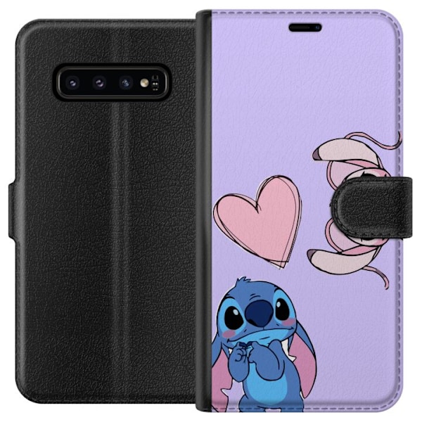 Samsung Galaxy S10 Tegnebogsetui Stitch Mode