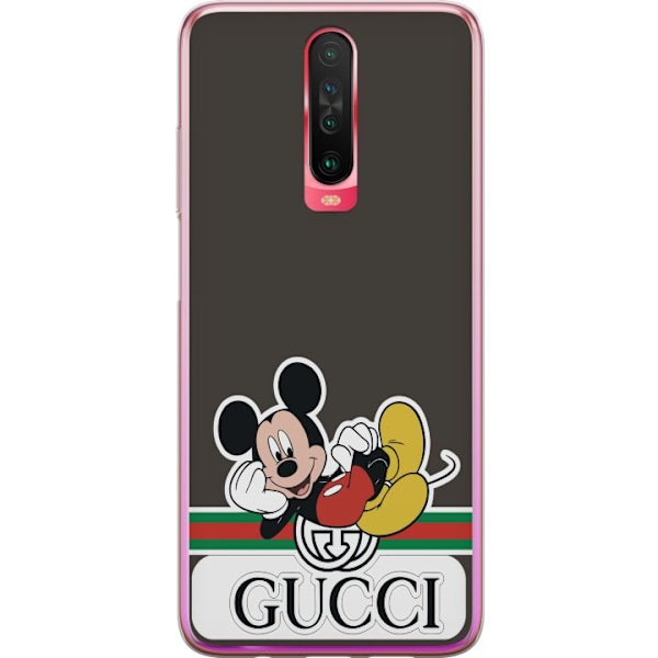 Xiaomi Redmi K30 Gjennomsiktig deksel Gucci Musse Pig