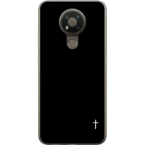 Nokia 3.4 Gennemsigtig cover Kors