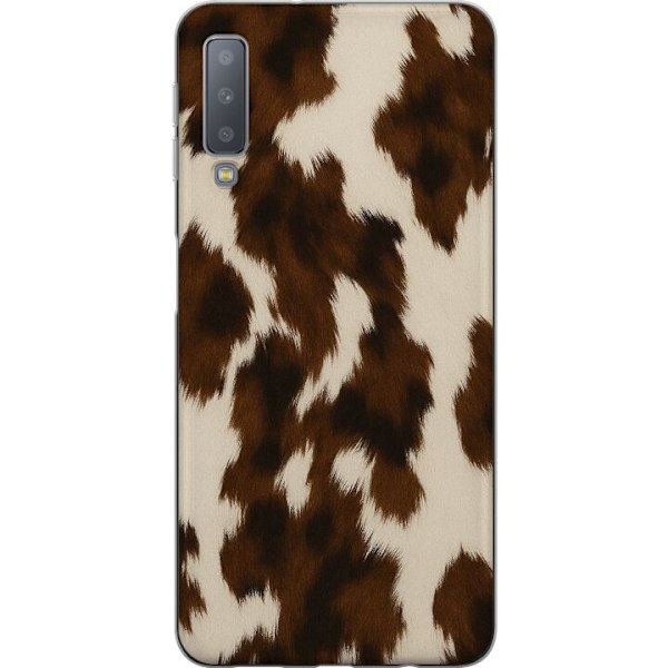 Samsung Galaxy A7 (2018) Genomskinligt Skal Color Splash