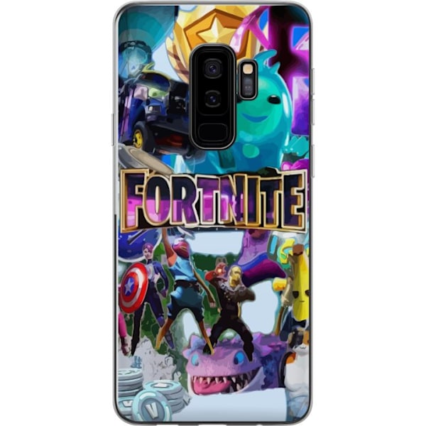 Samsung Galaxy S9+ Gennemsigtig cover Fortnite