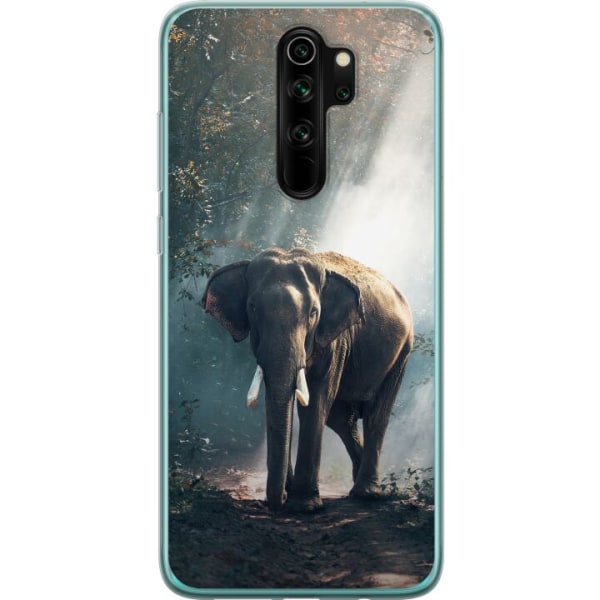 Xiaomi Redmi Note 8 Pro  Gennemsigtig cover Elefant