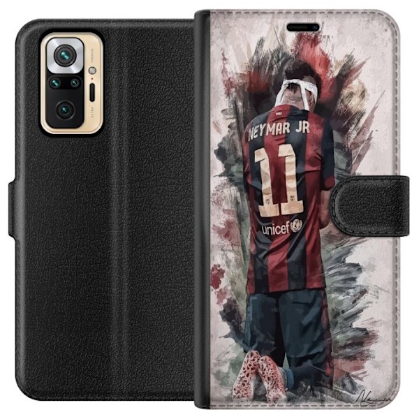 Xiaomi Redmi Note 10 Pro Lompakkokotelo Neymar