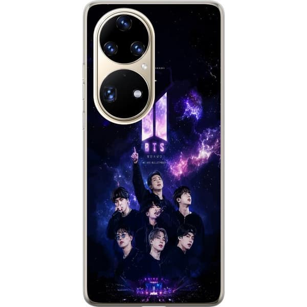 Kompatibelt Mobilskal till Huawei P50 Pro BTS lila