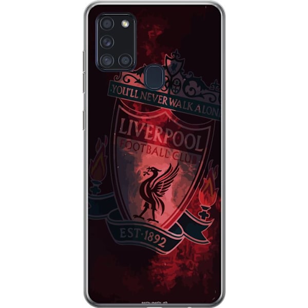 Samsung Galaxy A21s Gjennomsiktig deksel Liverpool