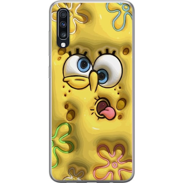 Samsung Galaxy A70 Genomskinligt Skal SpongeBob