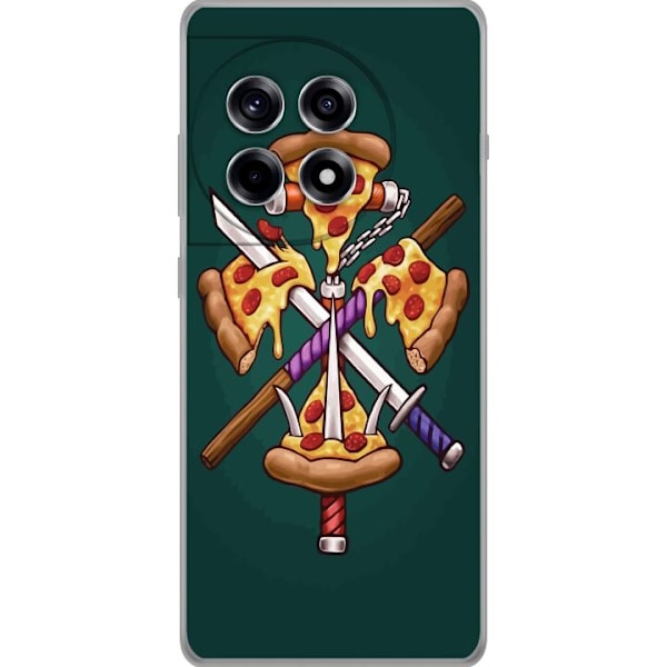 OnePlus 12R Gennemsigtig cover Pizza