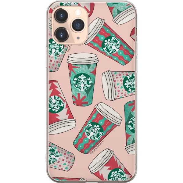 Apple iPhone 11 Pro Genomskinligt Skal Starbucks