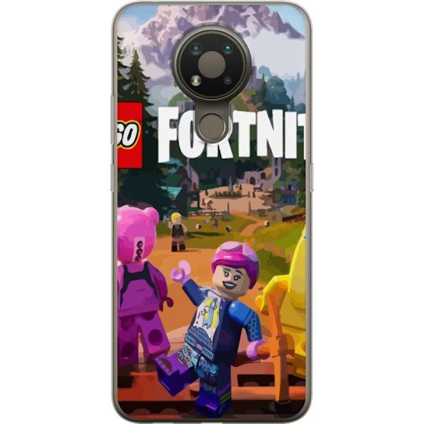 Nokia 3.4 Läpinäkyvä kuori Fortnite