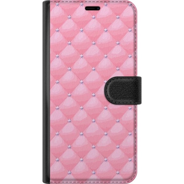 Apple iPhone 15 Lompakkokotelo Pinkki Luxury