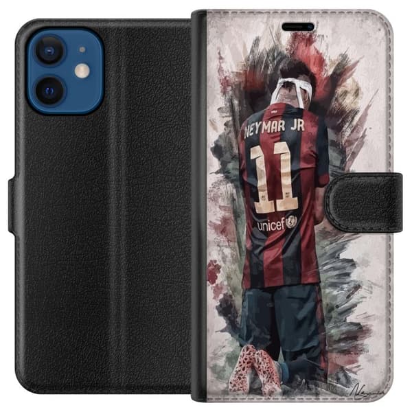 Kompatibel Tegnebogsetui til Apple iPhone 12 mini Neymar