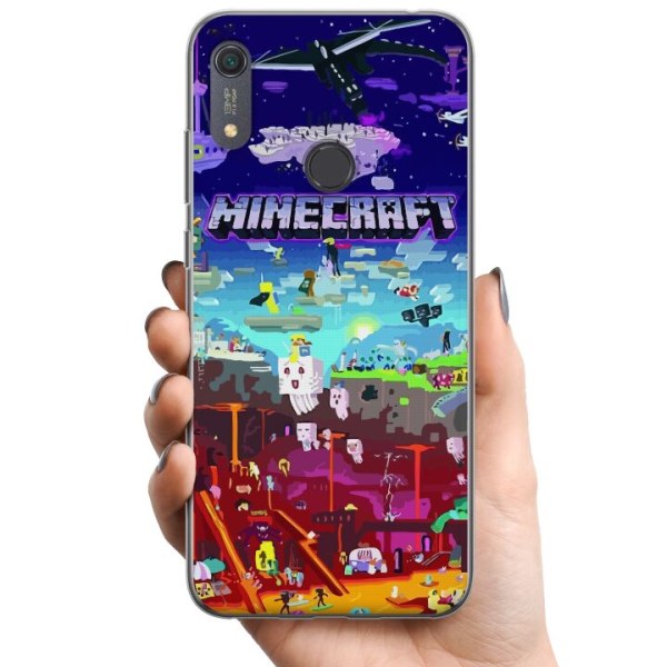 Huawei Y6s (2019) TPU Mobilcover MineCraft