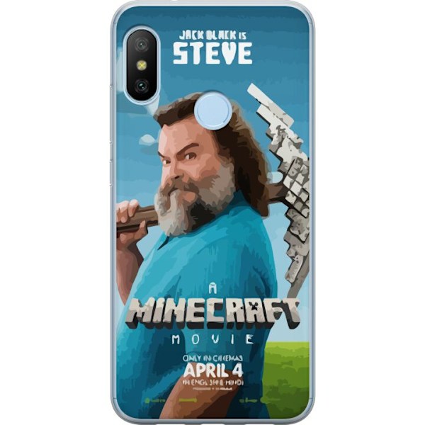 Xiaomi Mi A2 Lite Läpinäkyvä kuori Minecraft-elokuva