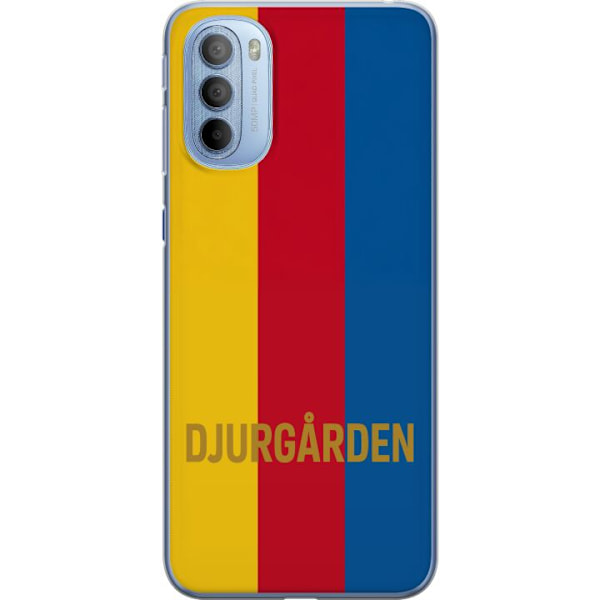 Motorola Moto G31 Gjennomsiktig deksel Djurgården – fotball