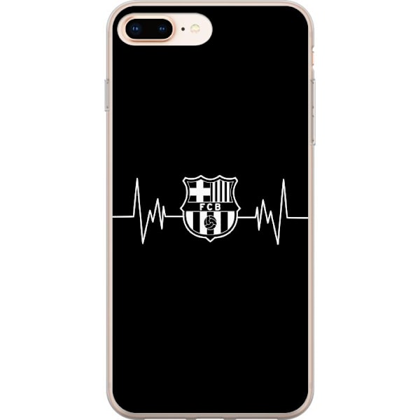 Apple iPhone 7 Plus Gennemsigtig cover FCB BARCA