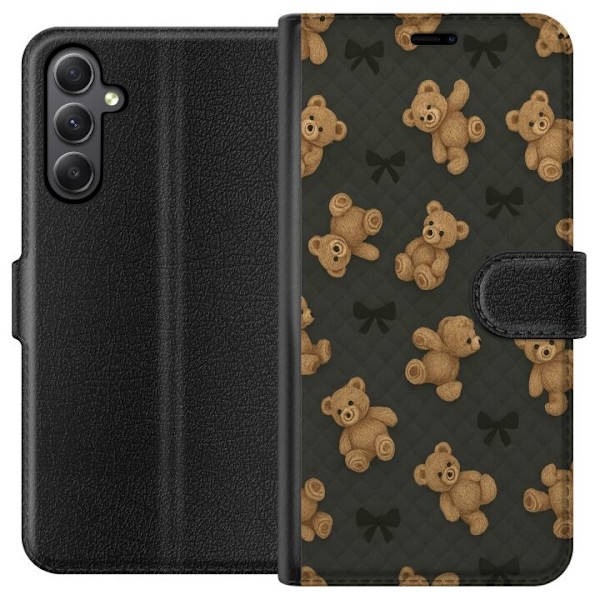 Samsung Galaxy A24 4G Tegnebogsetui Teddy Knus