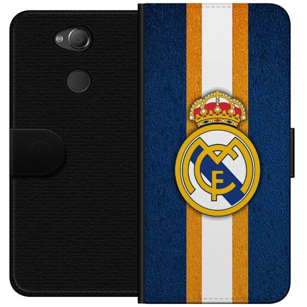 Sony Xperia XA2 Lompakkokotelo Real Madrid CF