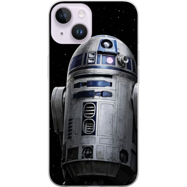 Apple iPhone 14 Plus Genomskinligt Skal R2D2 Star Wars