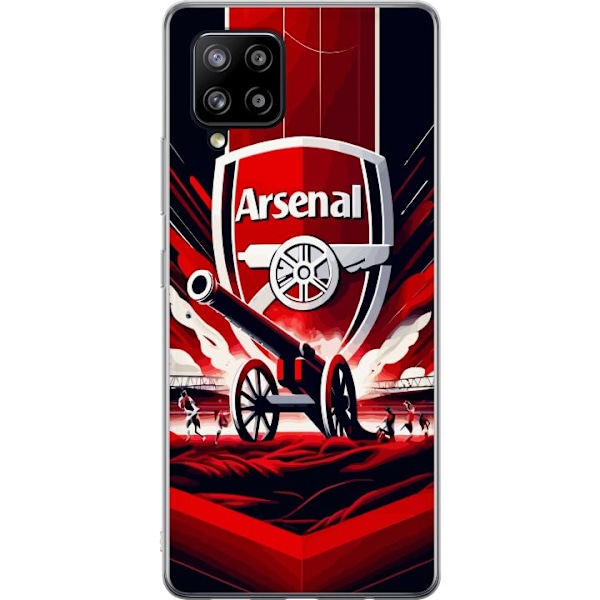 Samsung Galaxy A42 5G Läpinäkyvä kuori Arsenal