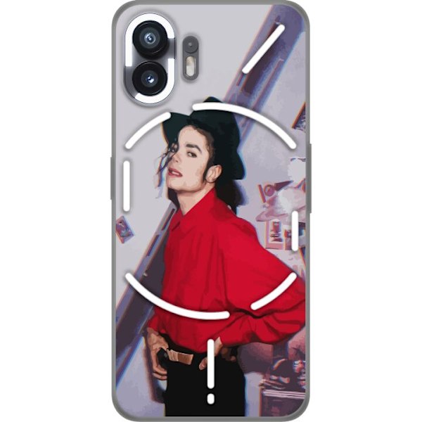 Nothing Phone (2) Genomskinligt Skal Michael Jackson