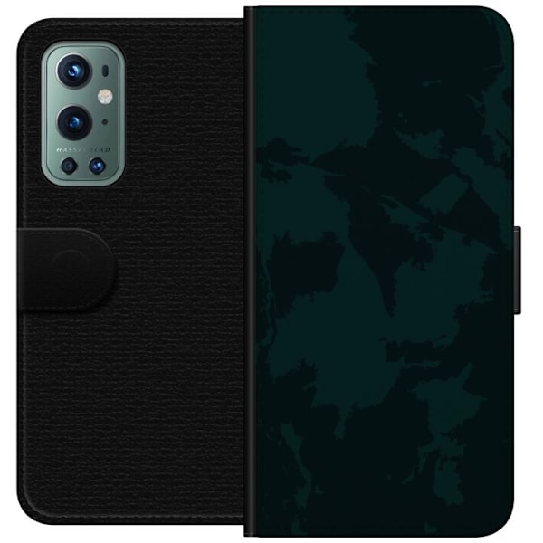 Kompatibel Tegnebogsetui til OnePlus 9 Pro Grønt