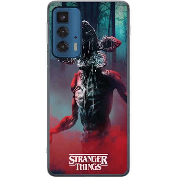 Motorola Edge 20 Pro Genomskinligt Skal Stranger Things Monste