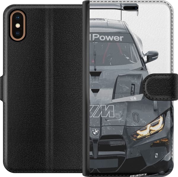 Kompatibelt Plånboksfodral till Apple iPhone XS BMW