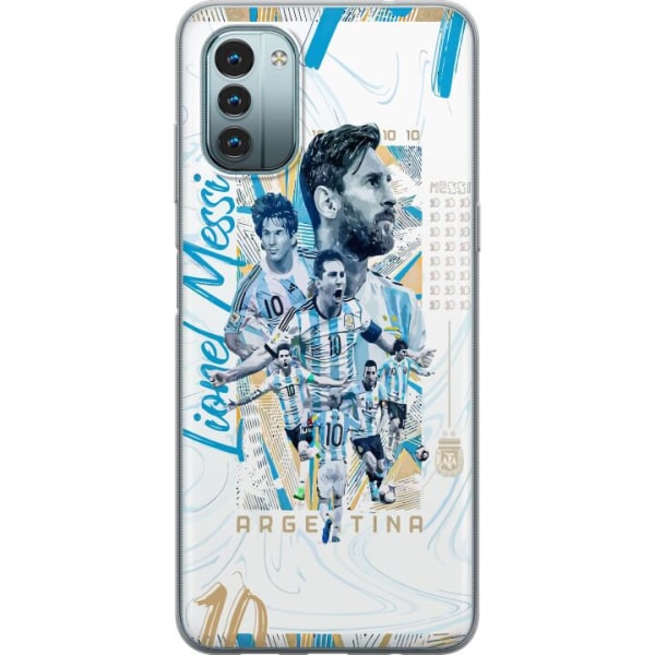 Nokia G11 Gennemsigtig cover Lionel Messi