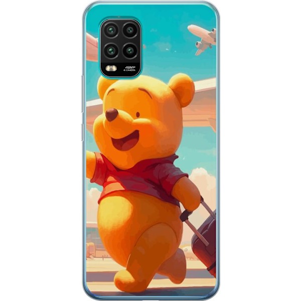 Xiaomi Mi 10 Lite 5G Gennemsigtig cover Nalle Puh Rejser