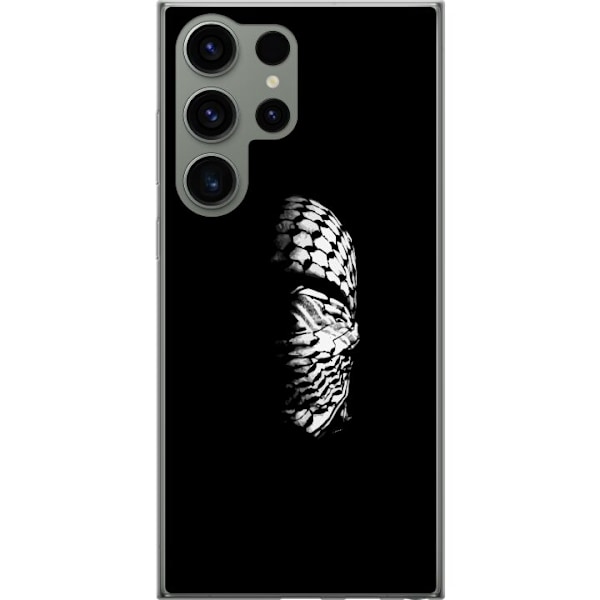 Samsung Galaxy S23 Ultra Gjennomsiktig deksel Keffiyeh-mønste