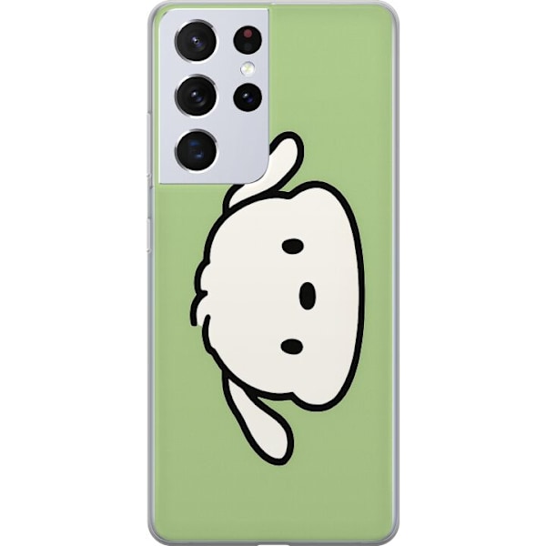 Samsung Galaxy S21 Ultra 5G Gjennomsiktig deksel Snoopy Flip