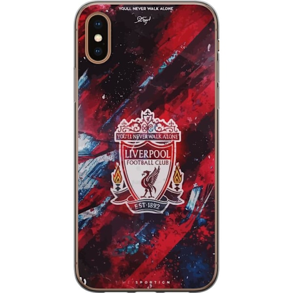 Apple iPhone XS Max Gjennomsiktig deksel Liverpool