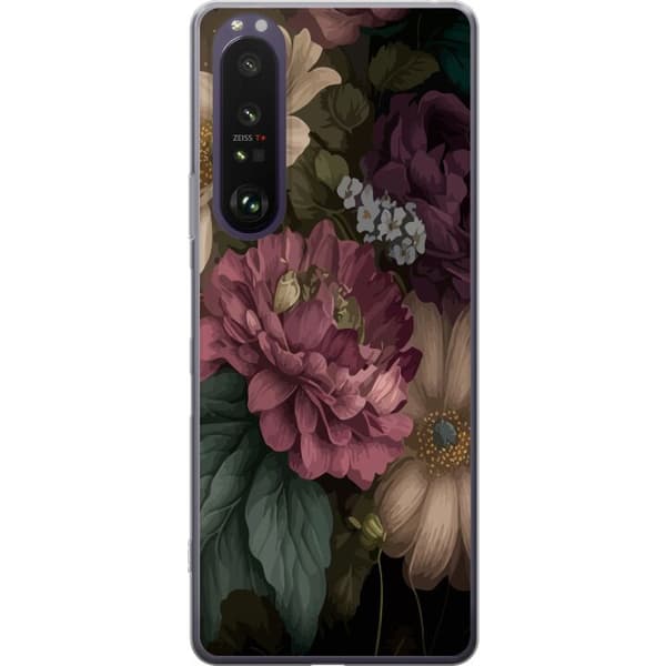 Kompatibelt Mobildeksel til Sony Xperia 1 III Blomster