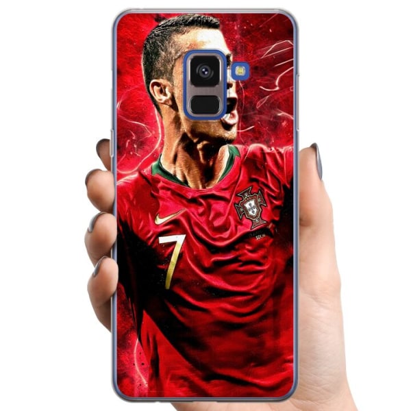 Samsung Galaxy A8 (2018) TPU Mobildeksel Cristiano Ronaldo