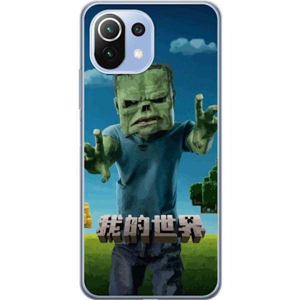 Xiaomi Mi 11 Lite Genomskinligt Skal A Minecraft Movie