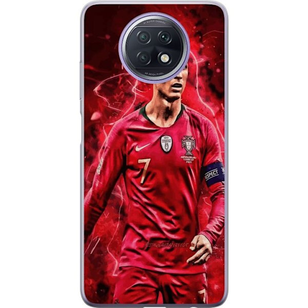 Xiaomi Redmi Note 9T Genomskinligt Skal Ronaldo Skills – CR7 Design för Äkta Supporters