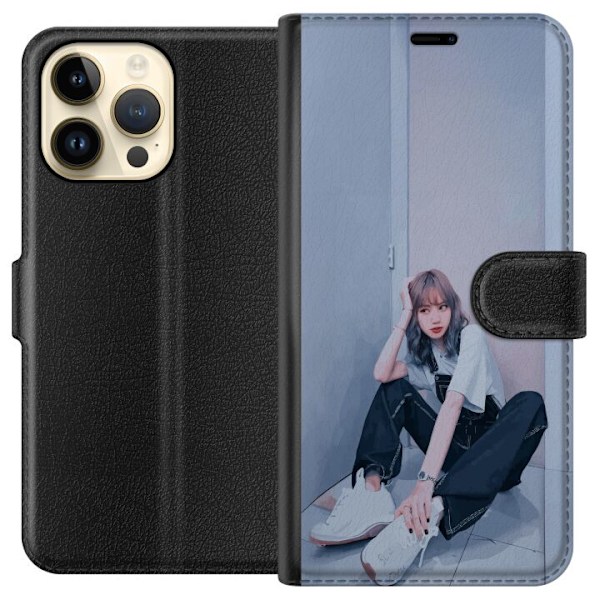 Apple iPhone 15 Pro Max Lommeboketui Lisa from Blackpink – K