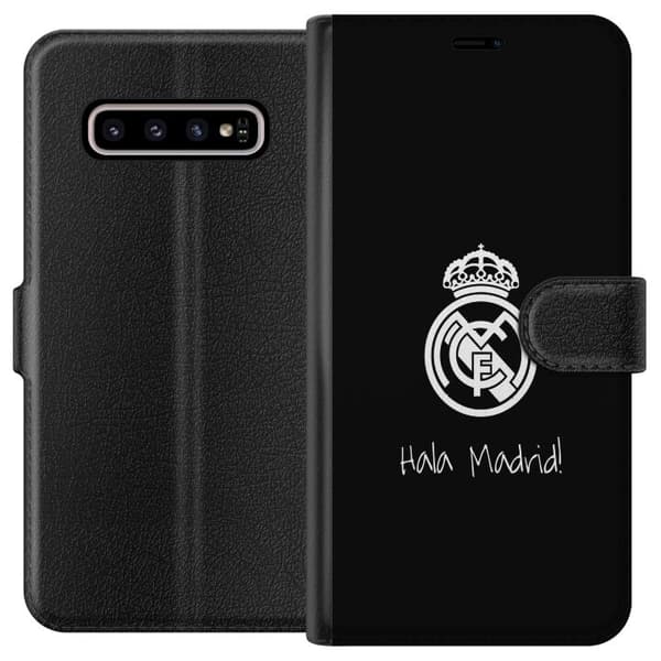Kompatibelt Lommeboketui til Samsung Galaxy S10+ Real Madrid
