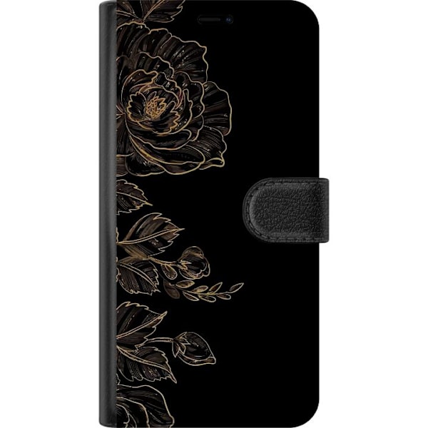 Apple iPhone 16 Plus Tegnebogsetui Blomster