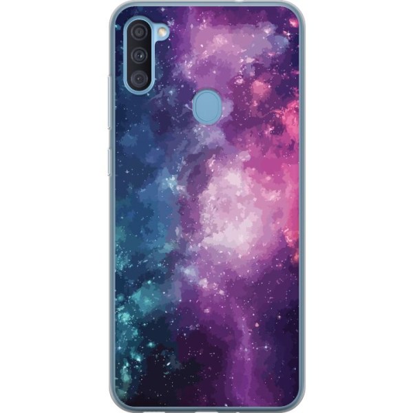 Samsung Galaxy A11 Genomskinligt Skal Nebula