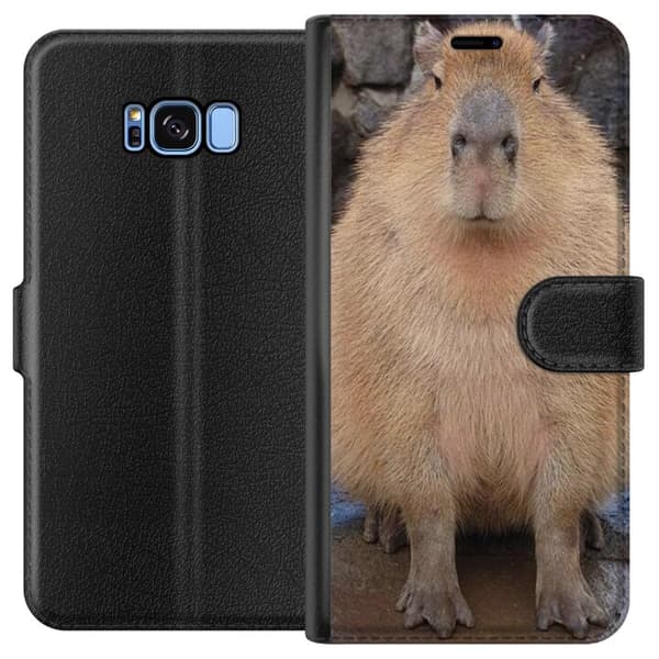 Kompatibelt Lommeboketui til Samsung Galaxy S8 Capybara