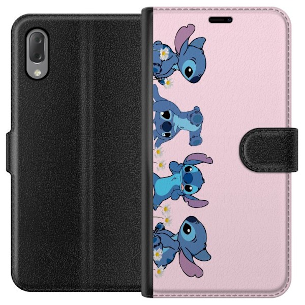 Sony Xperia L3 Plånboksfodral Stitch Skratt & Bus – Perfekt