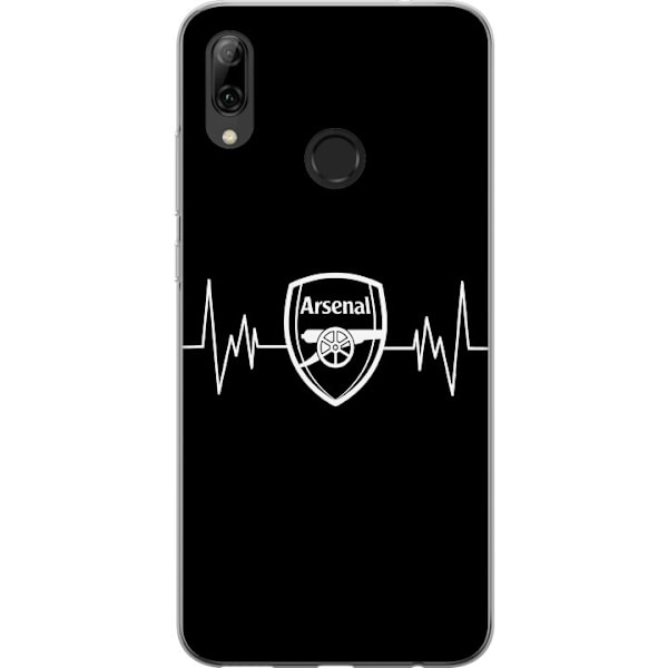 Huawei P smart 2019 Läpinäkyvä kuori Arsenal